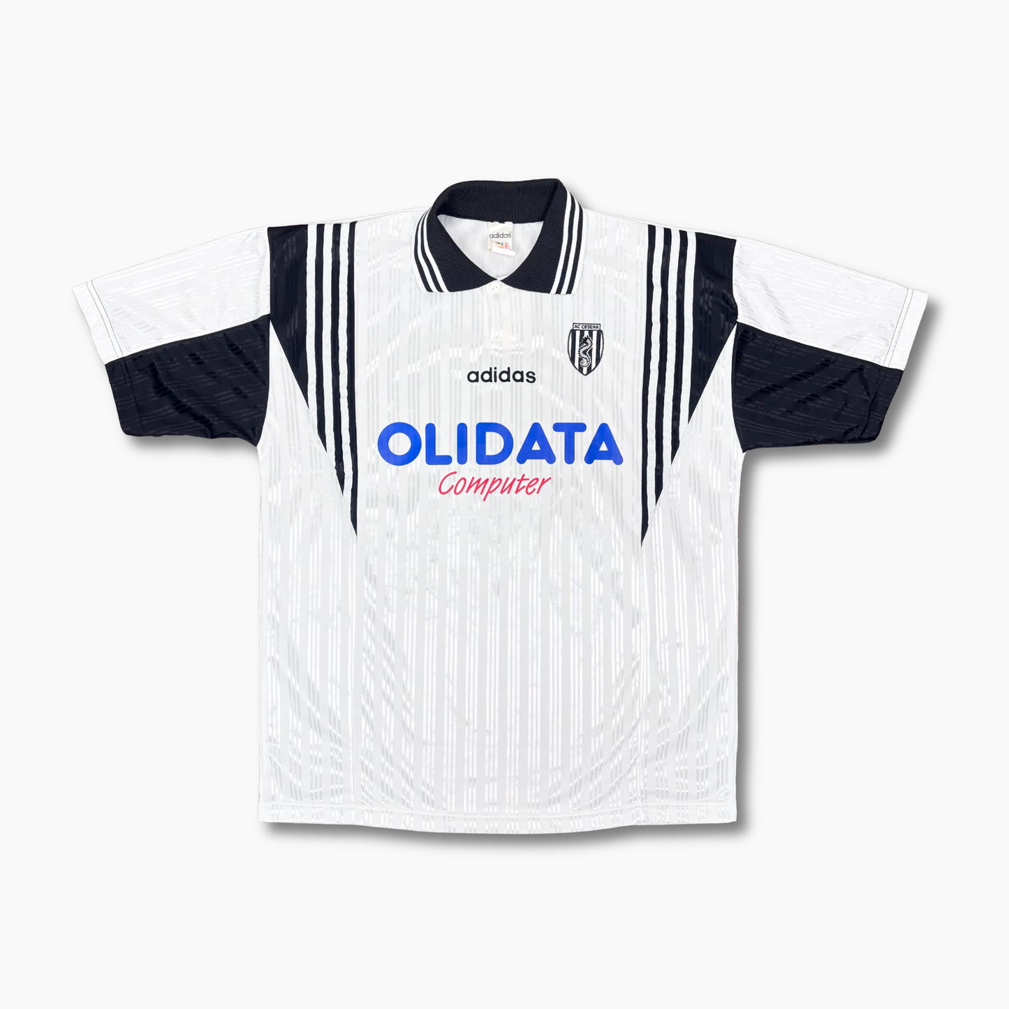 1996/97 AC Cesena Home Shirt - Hubner - XL