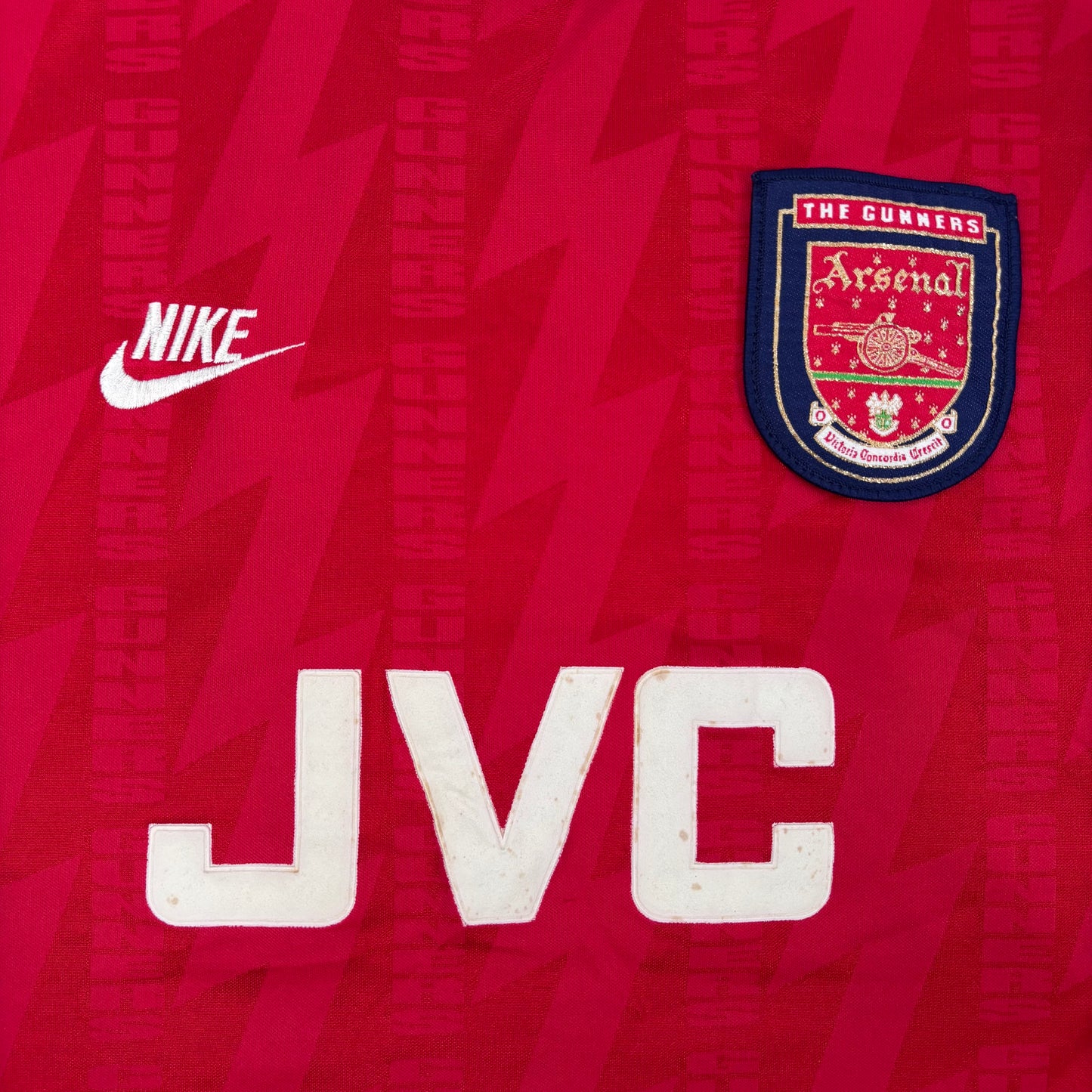 1994/95 Arsenal Home Shirt - Adams - L