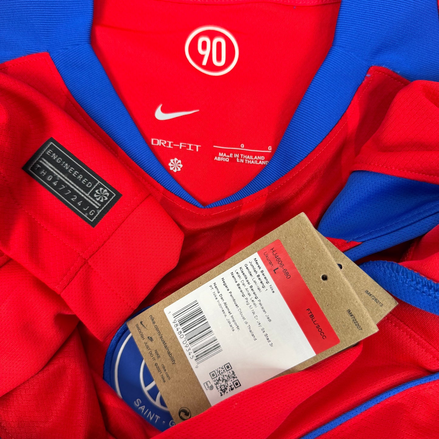 2025/26 Paris Saint-Germain Third Shirt - Kvaratskhelia - New with Tag - L