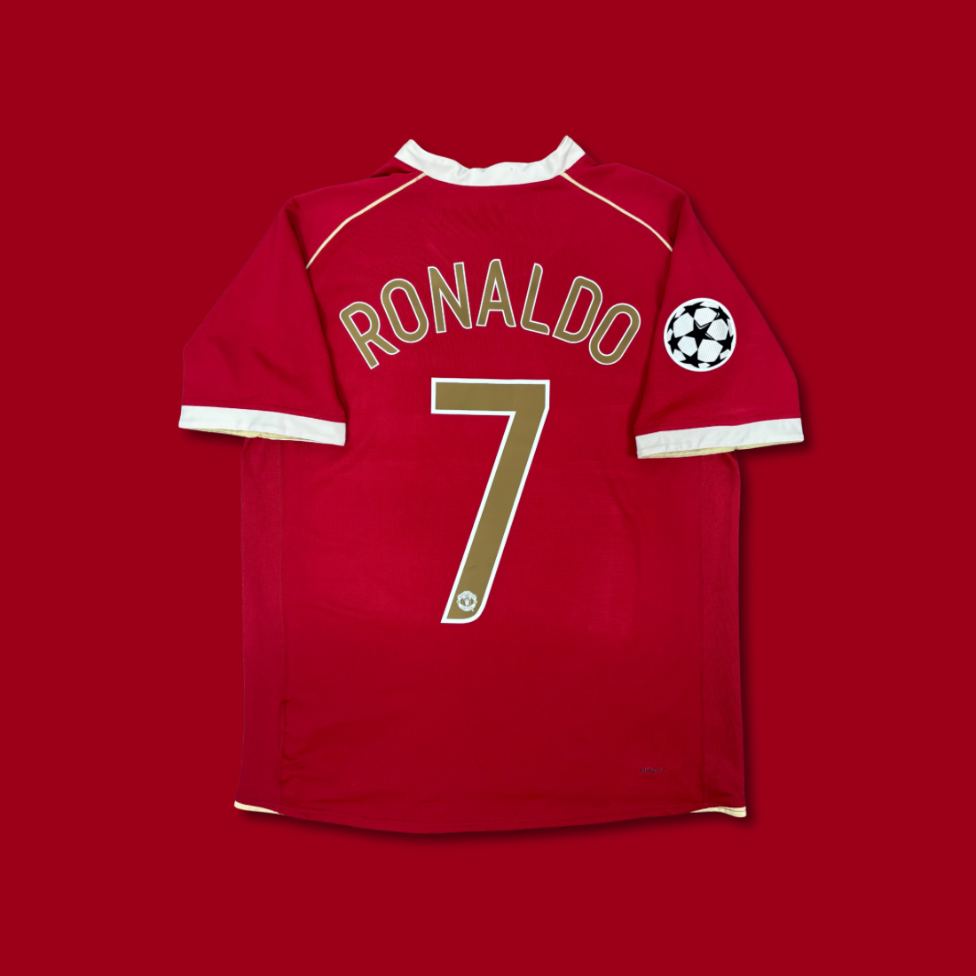 2006/07 Manchester United Home Shirt - Ronaldo - M