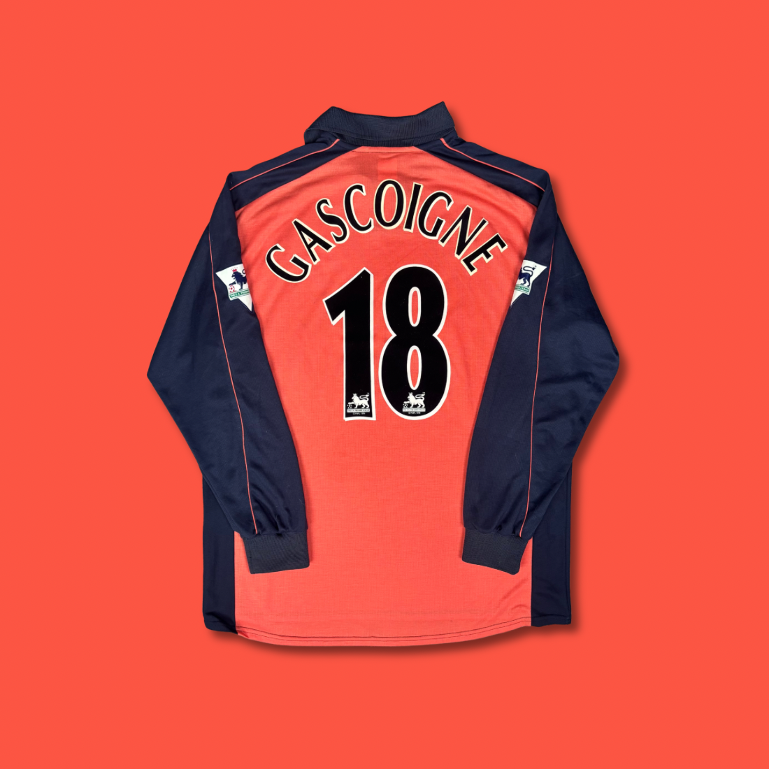 2001/02 Everton Third Longsleeve Shirt - Gascoigne - L