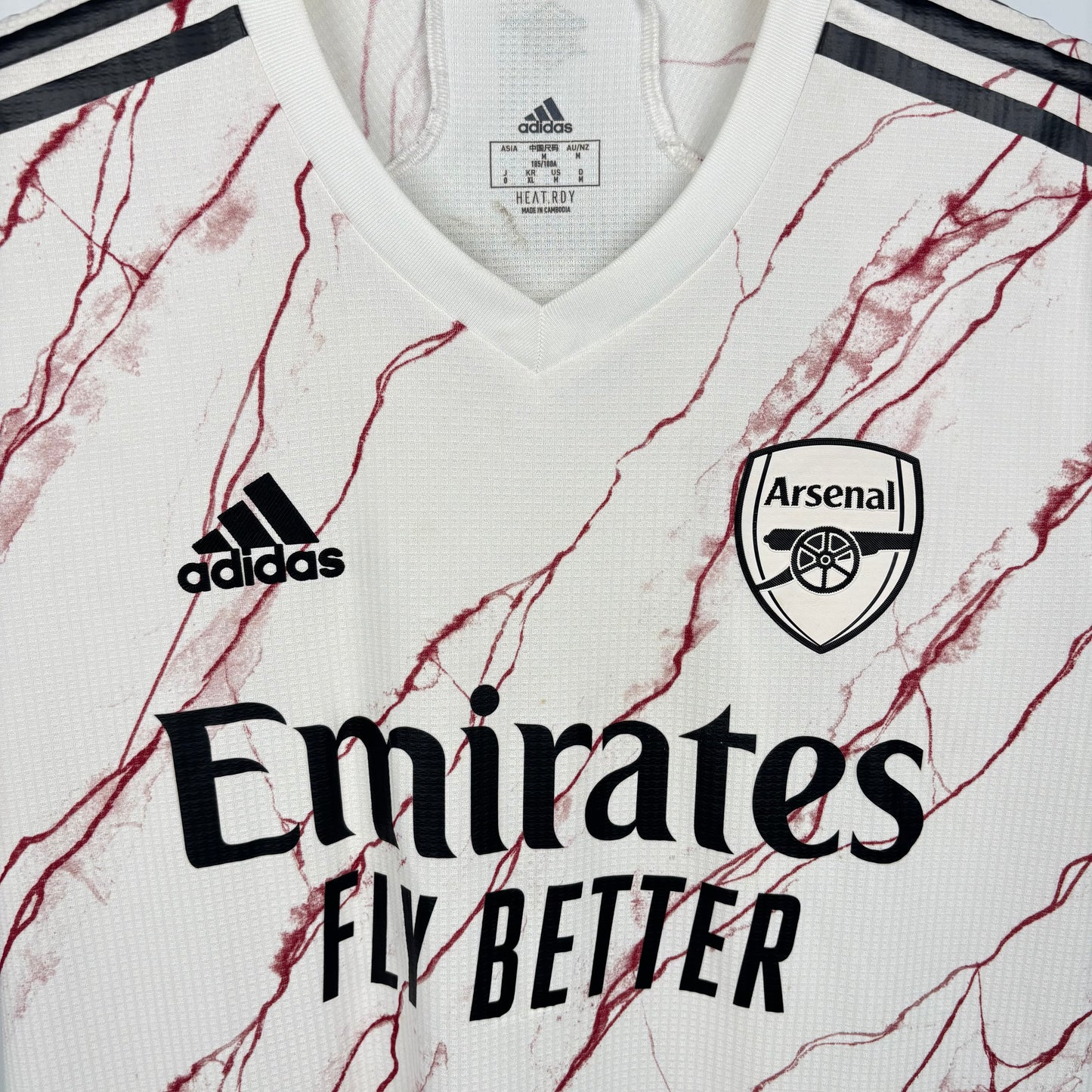 2020/21 Arsenal Away Shirt - Player Issue - Saka - L