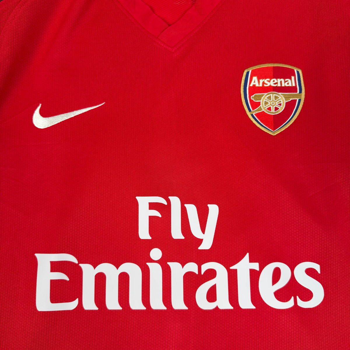 2008/09 Arsenal Home Shirt - Fabregas - M