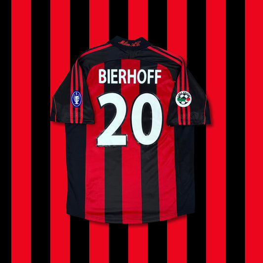 2000/01 AC Milan Home Shirt - Bierhoff - L