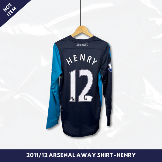 2011/12 Arsenal Away Shirt - Henry - Player Issue - M - New with Tag