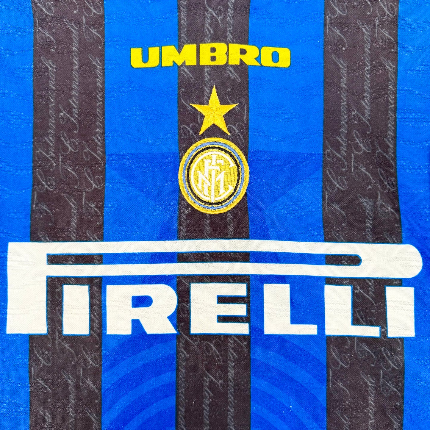 1996/97 Inter Milan Home Shirt - Djorkaeff - XL