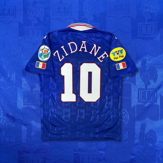 1996/97 France Home Shirt - Zidane - M