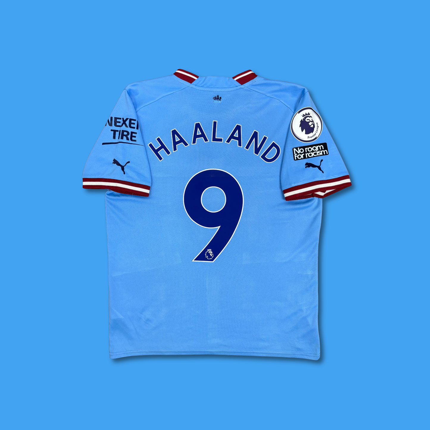 2022/23 Manchester City Home Shirt - Haaland - M