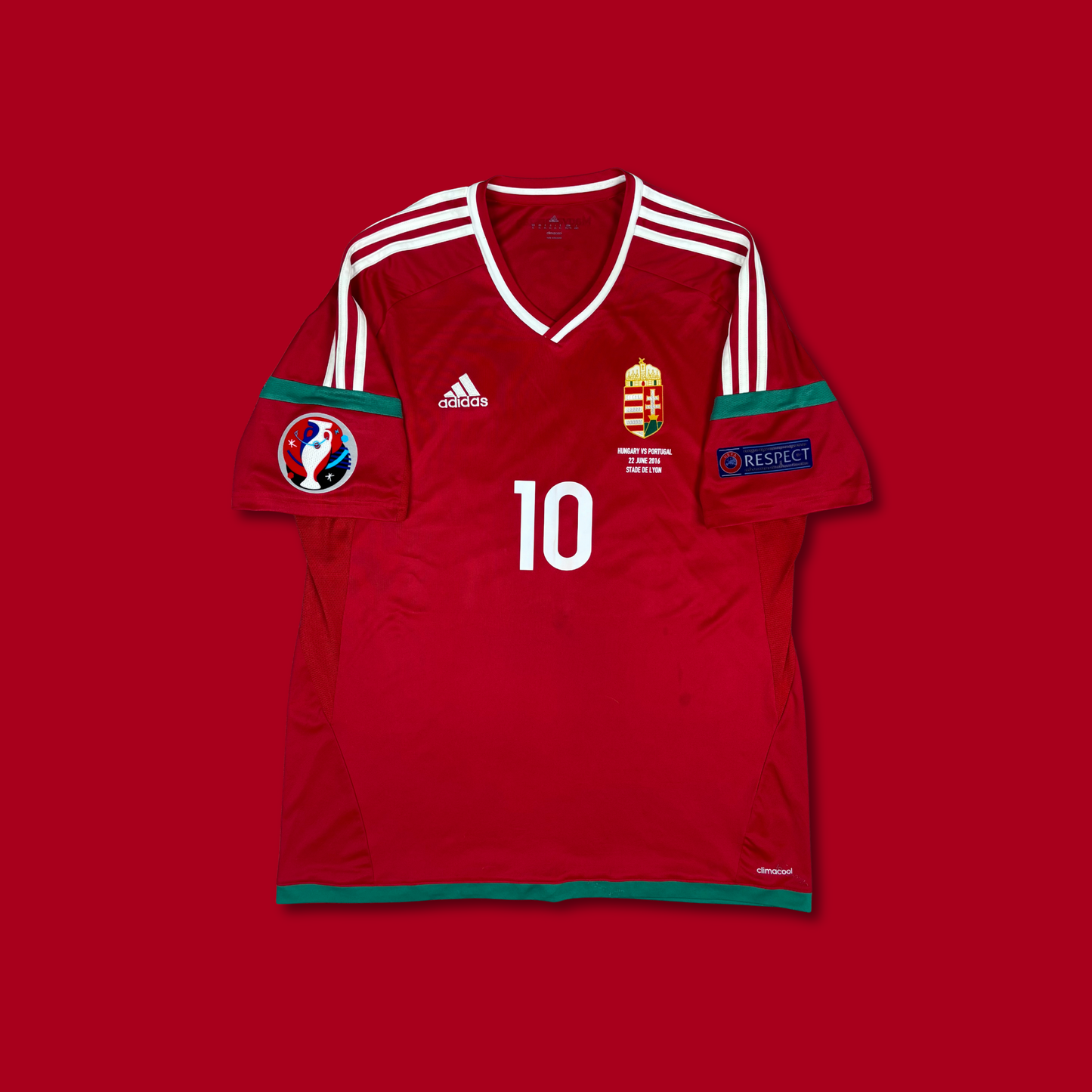 2016/17 Hungary Home Shirt - Gera - XL