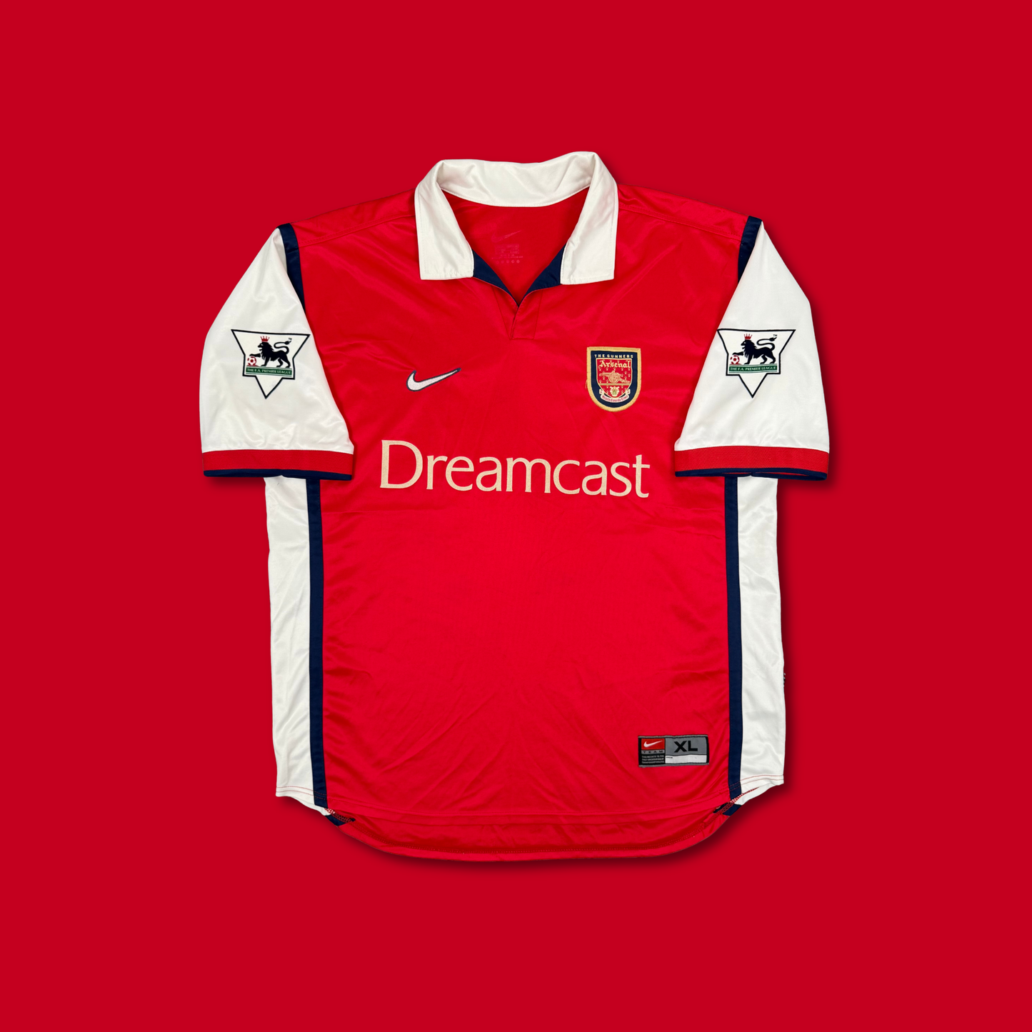2000/01 Arsenal Home Shirt - Henry - XL