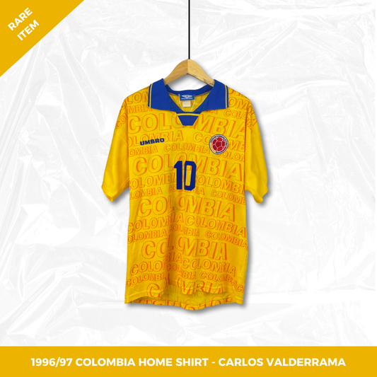 1996/97 Colombia Home Shirt - Valderrama
