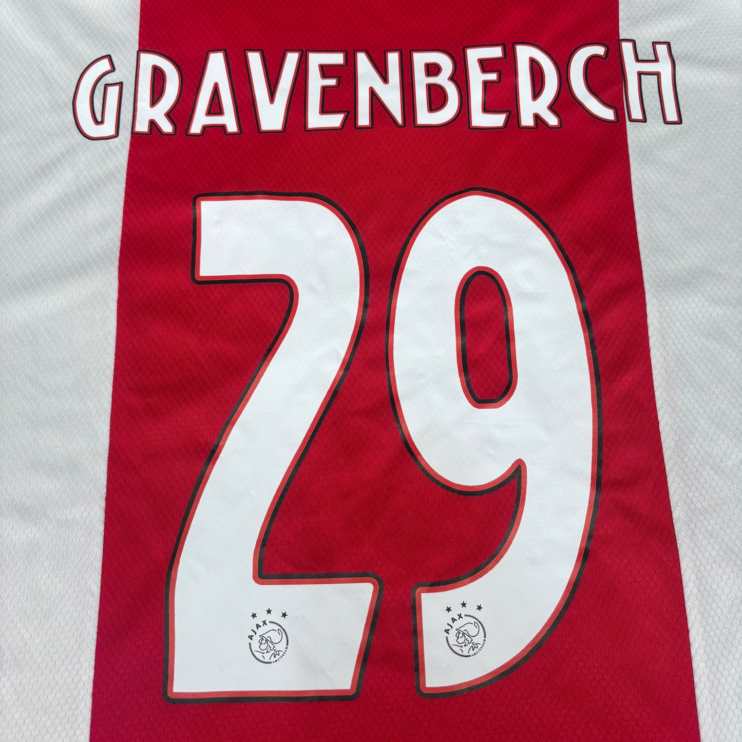 2019/20 Ajax Home Shirt - Gravenberch - XXL