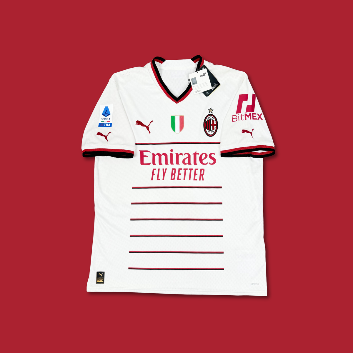 2022/23 AC Milan Away Shirt - Tonali - New with Tag - L