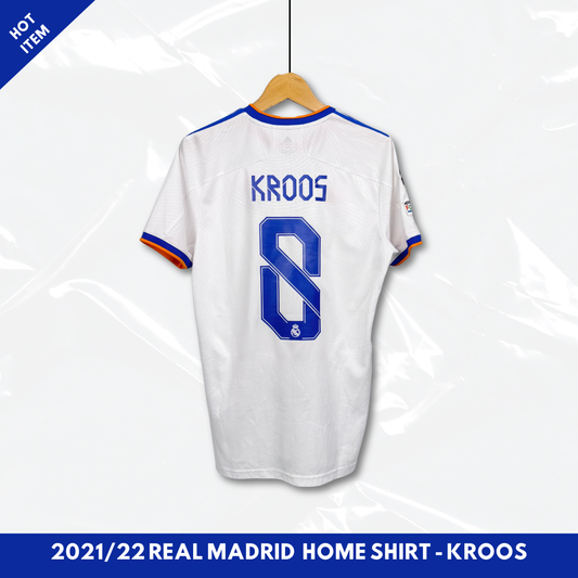2021/22 Real Madrid Home Shirt - Kroos - M
