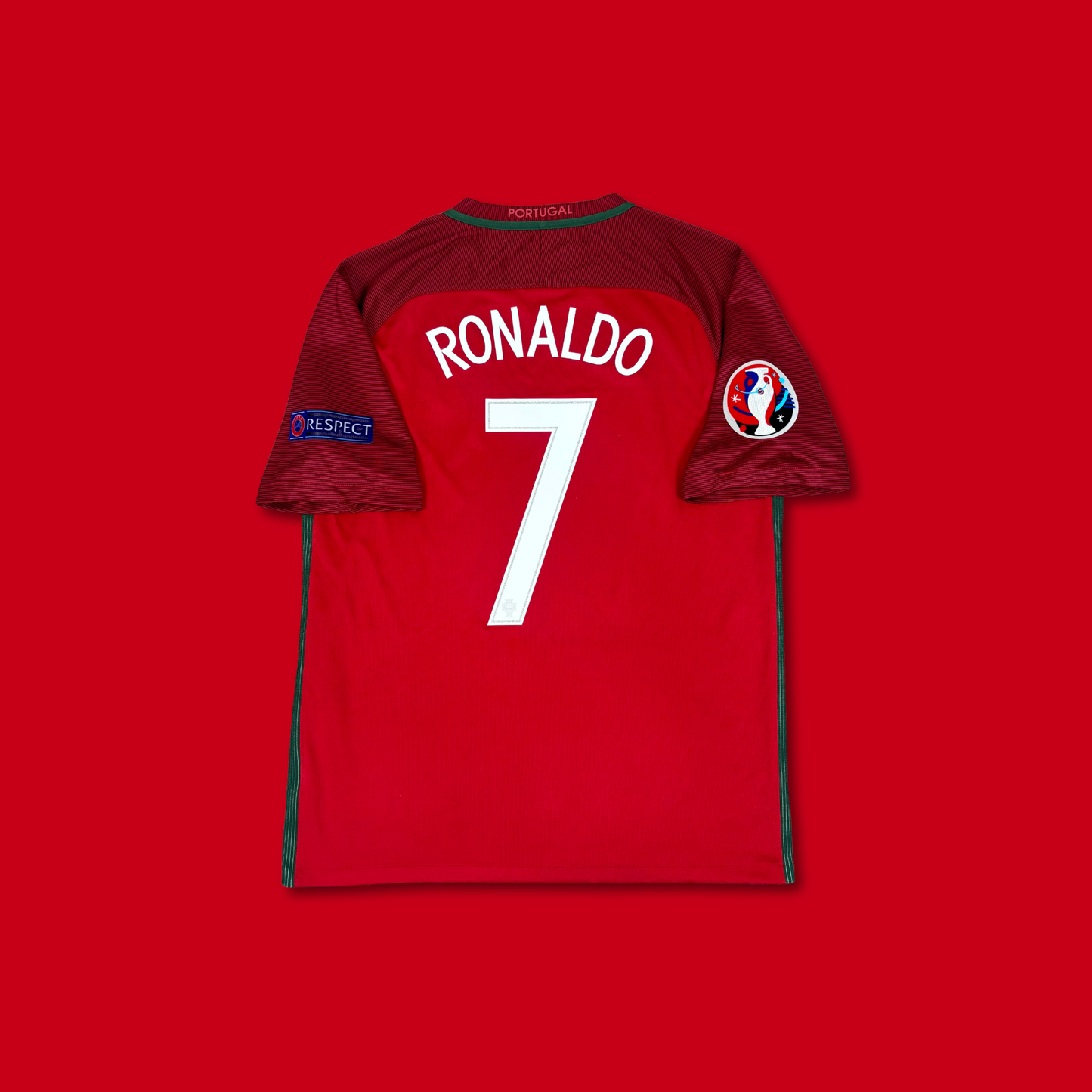 2016/17 Portugal Home Shirt - Cristiano Ronaldo - L
