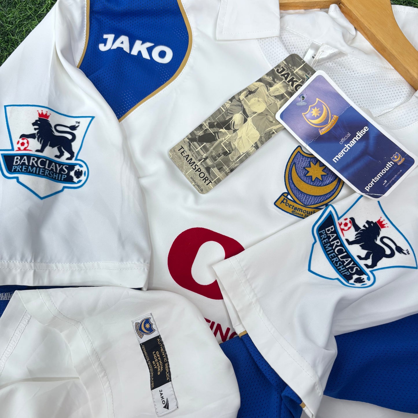 2006/07 Portsmouth Away Shirt - Kanu - XL - New With Tag