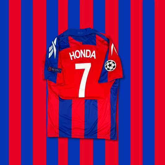 2010/11 CSKA Moscow Home Shirt - Honda - L