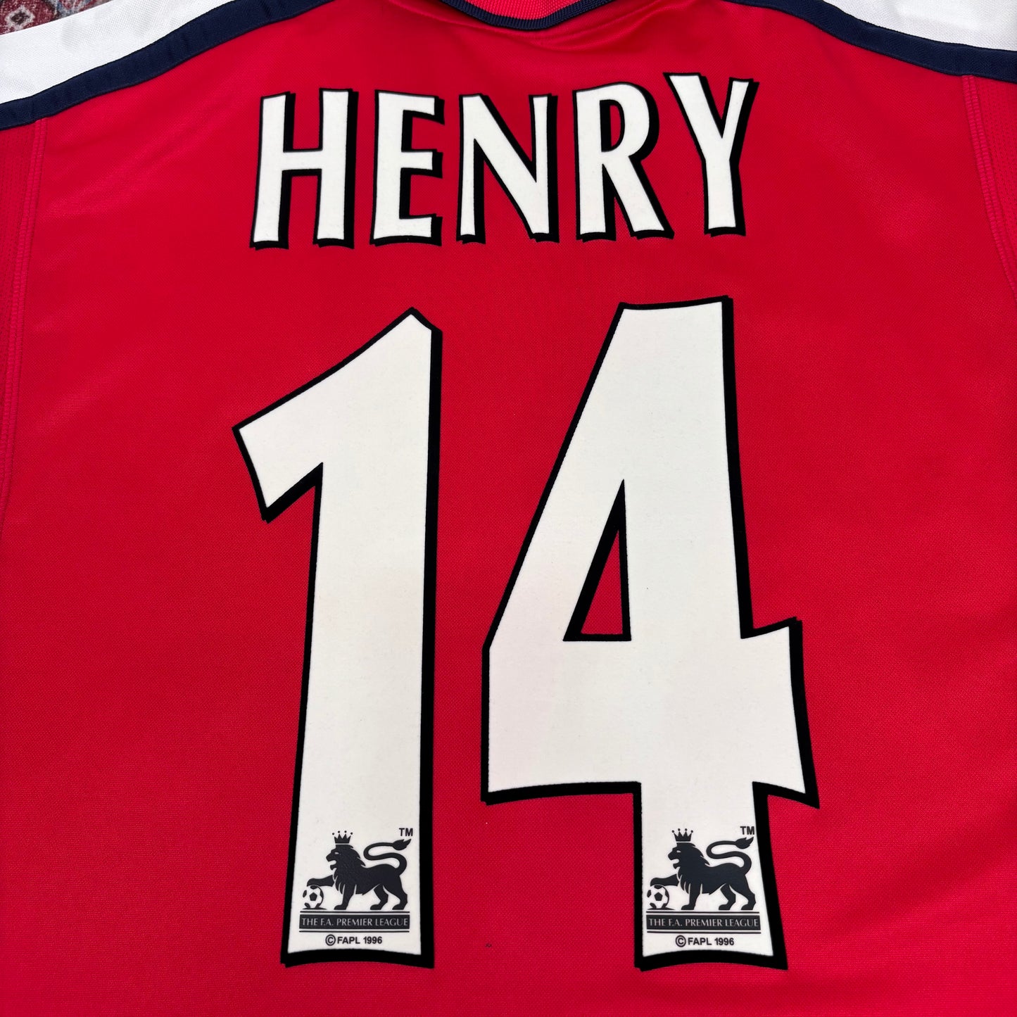 2000/01 Arsenal Home Shirt - Henry - XL