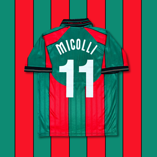 2000/01 Ternana Home Shirt - Miccoli - M