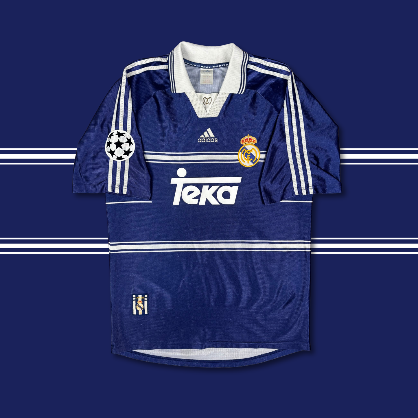 1998/99 Real Madrid Away Shirt - Redondo - M