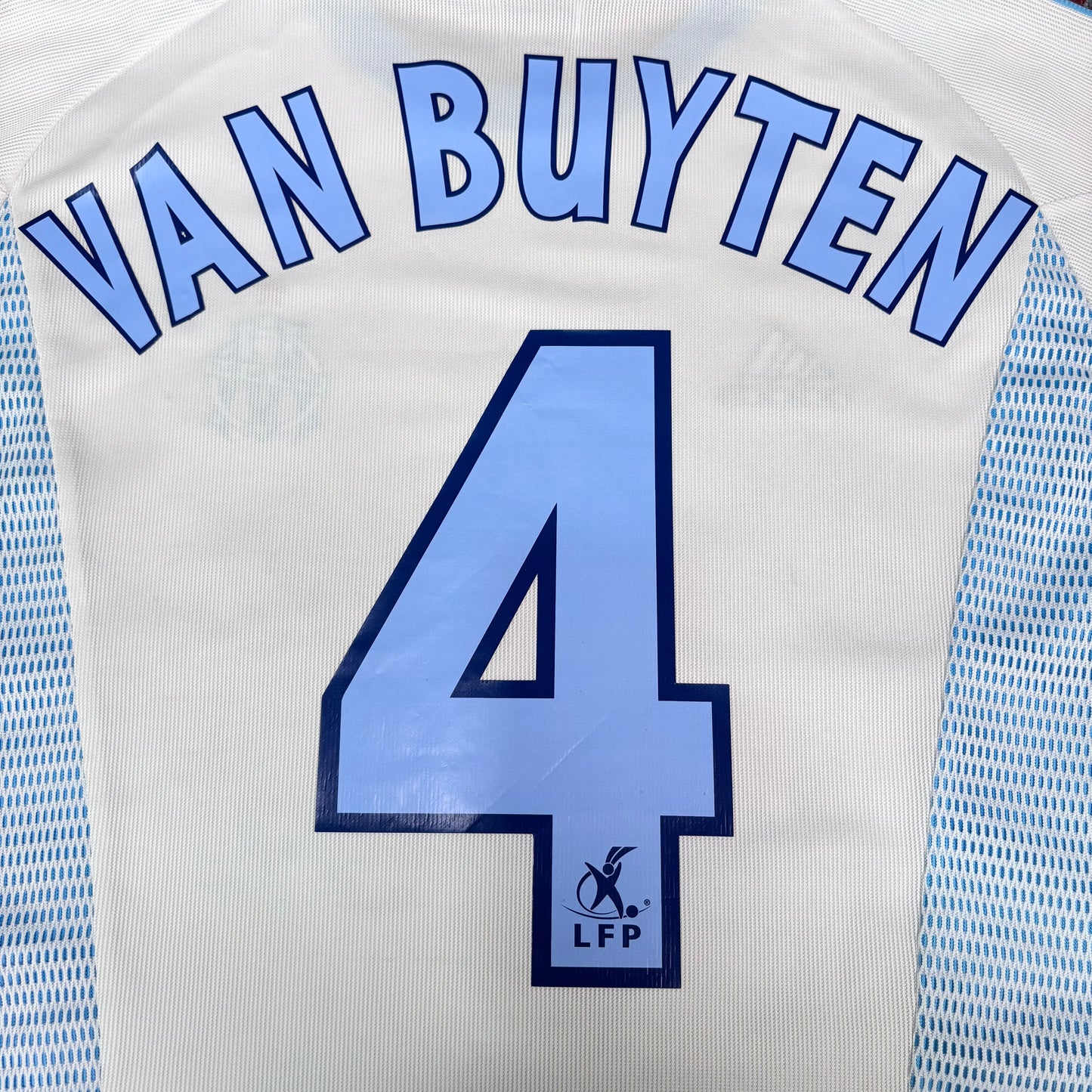 2002/03 Olympique Marseille Home Shirt - Van Buyten - L