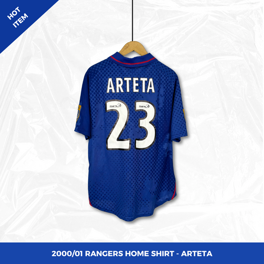 2002/03 Rangers Home Shirt - Arteta