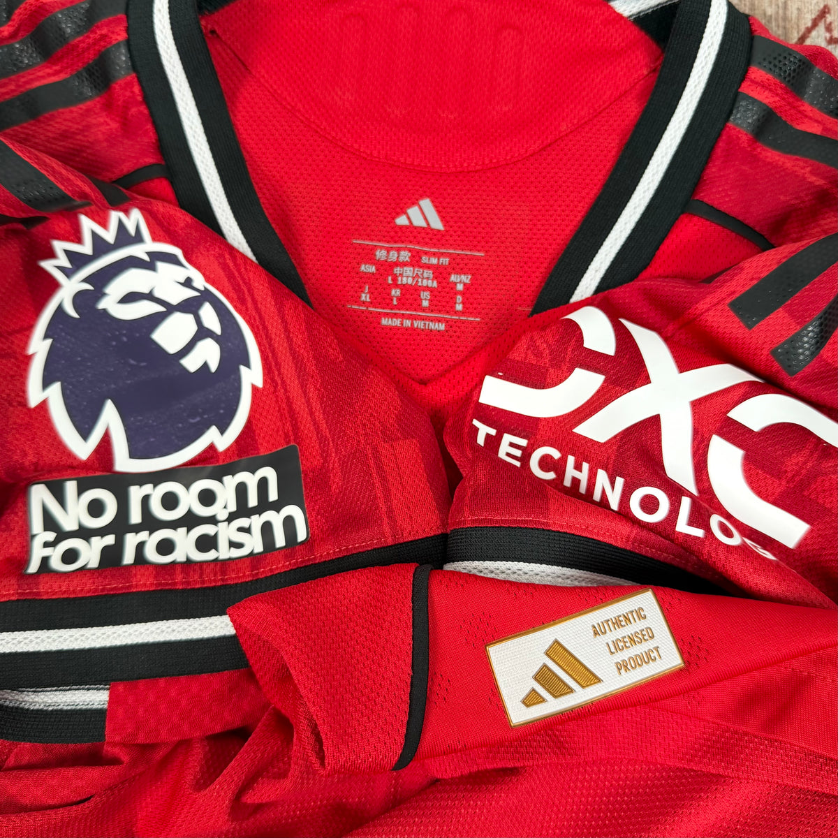 2024/25 Manchester United Home Shirt - Player Issue - Mbeumo - M