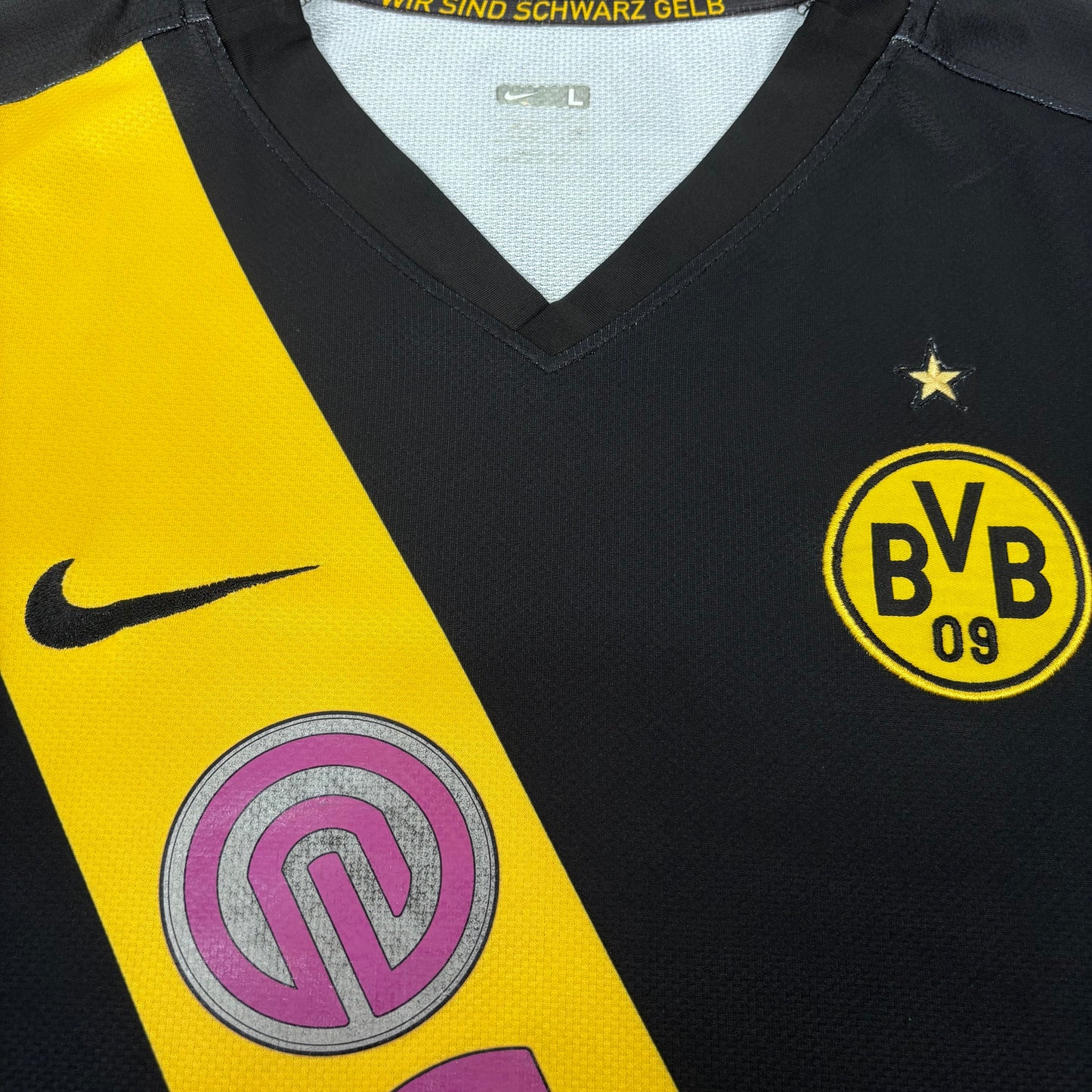 2007/08 Borussia Dortmund Away Shirt - Boateng - L