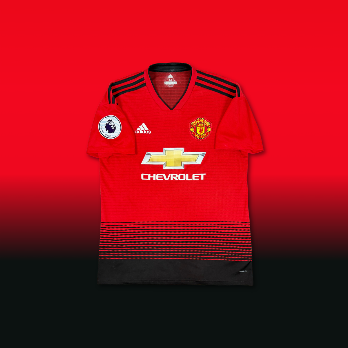 2018/19 Manchester United Home Shirt - Young - M