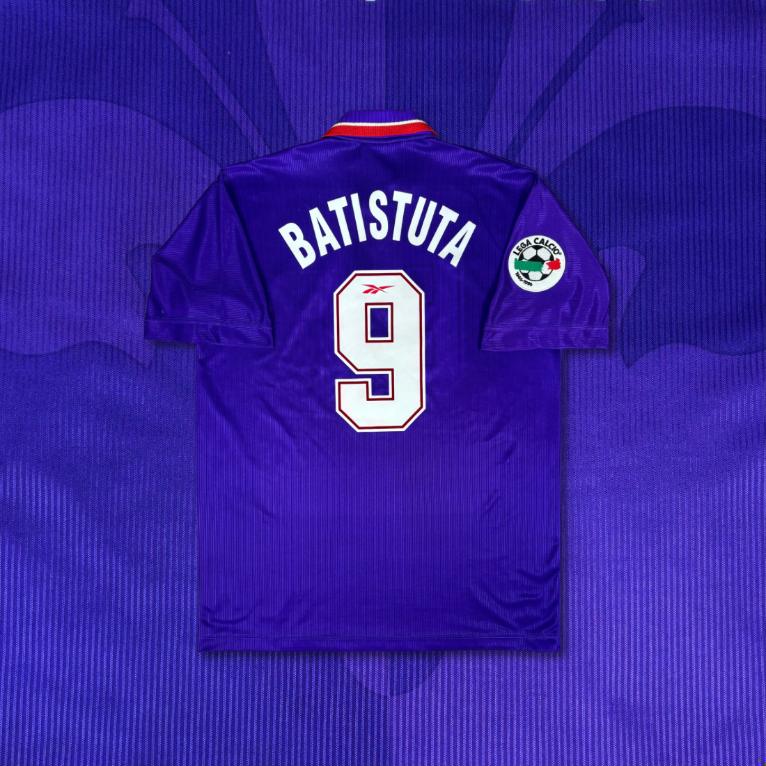 1995/96 Fiorentina Home Shirt - Batistuta - L