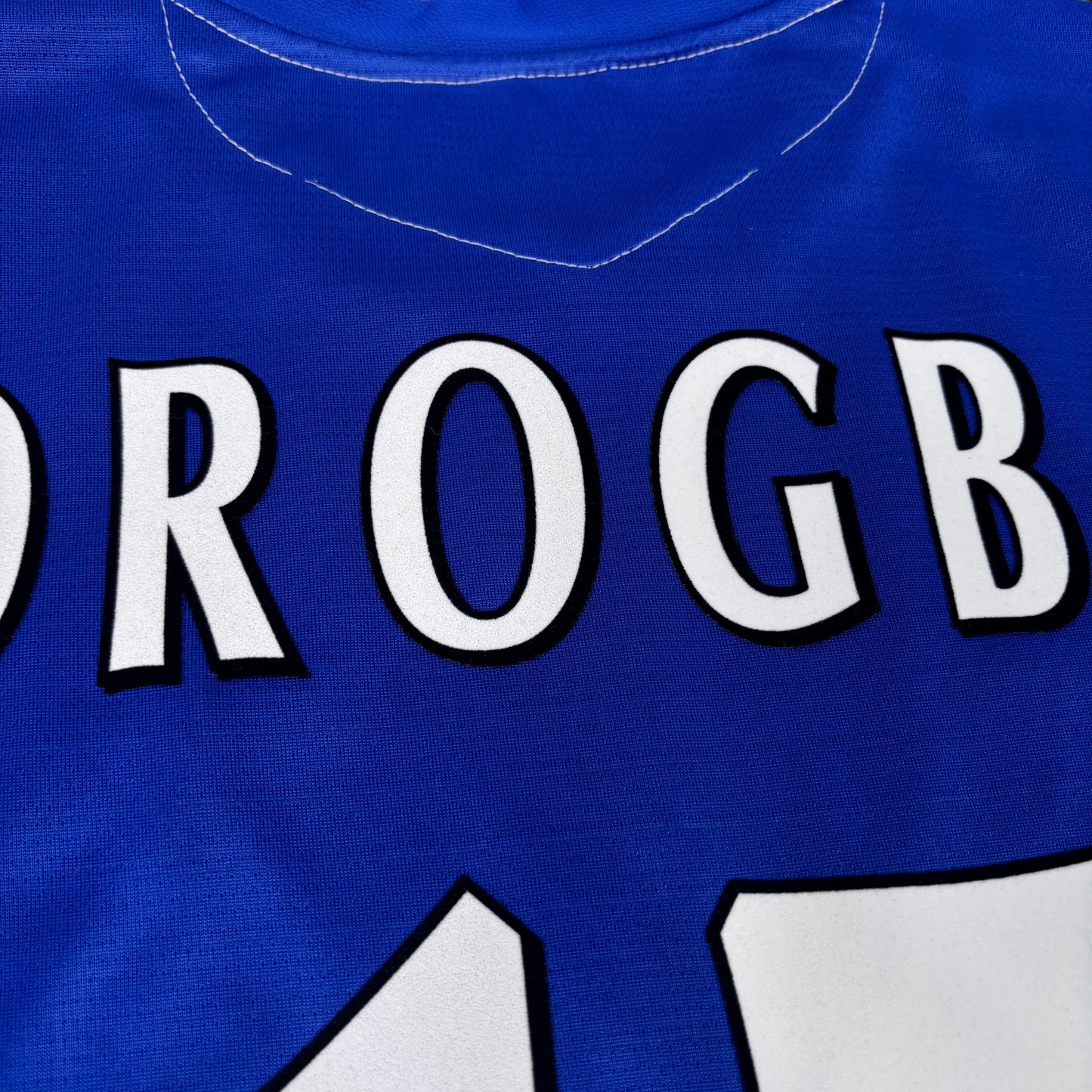 2005/06 Chelsea Home Shirt - Drogba - L
