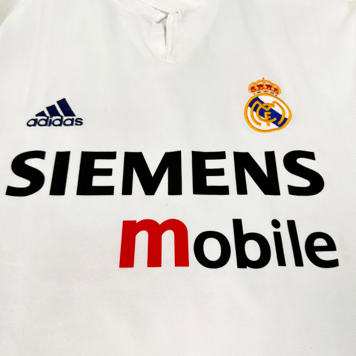 2002/03 Real Madrid Home Shirt - Ronaldo Nazario - L
