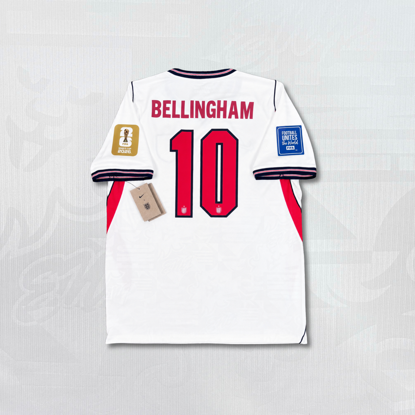 2026/27 England Home Shirt - Bellingham - New with Tag - XL