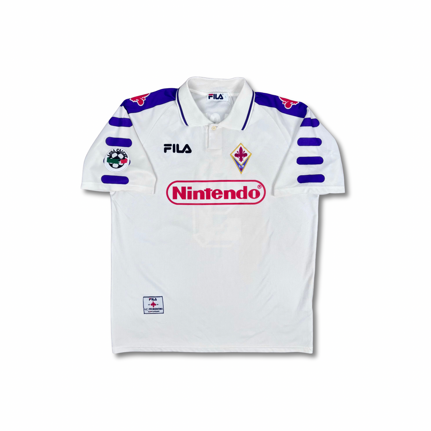 1998/99 Fiorentina Away Shirt - Batistuta - L