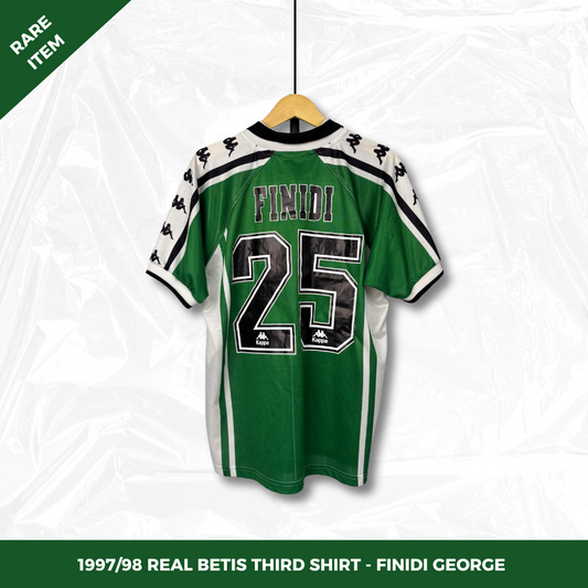 1998/99 Real Betis Third Shirt - Finidi