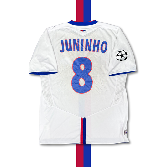 2005/06 Olympique Lyon Home Shirt - Juninho - L