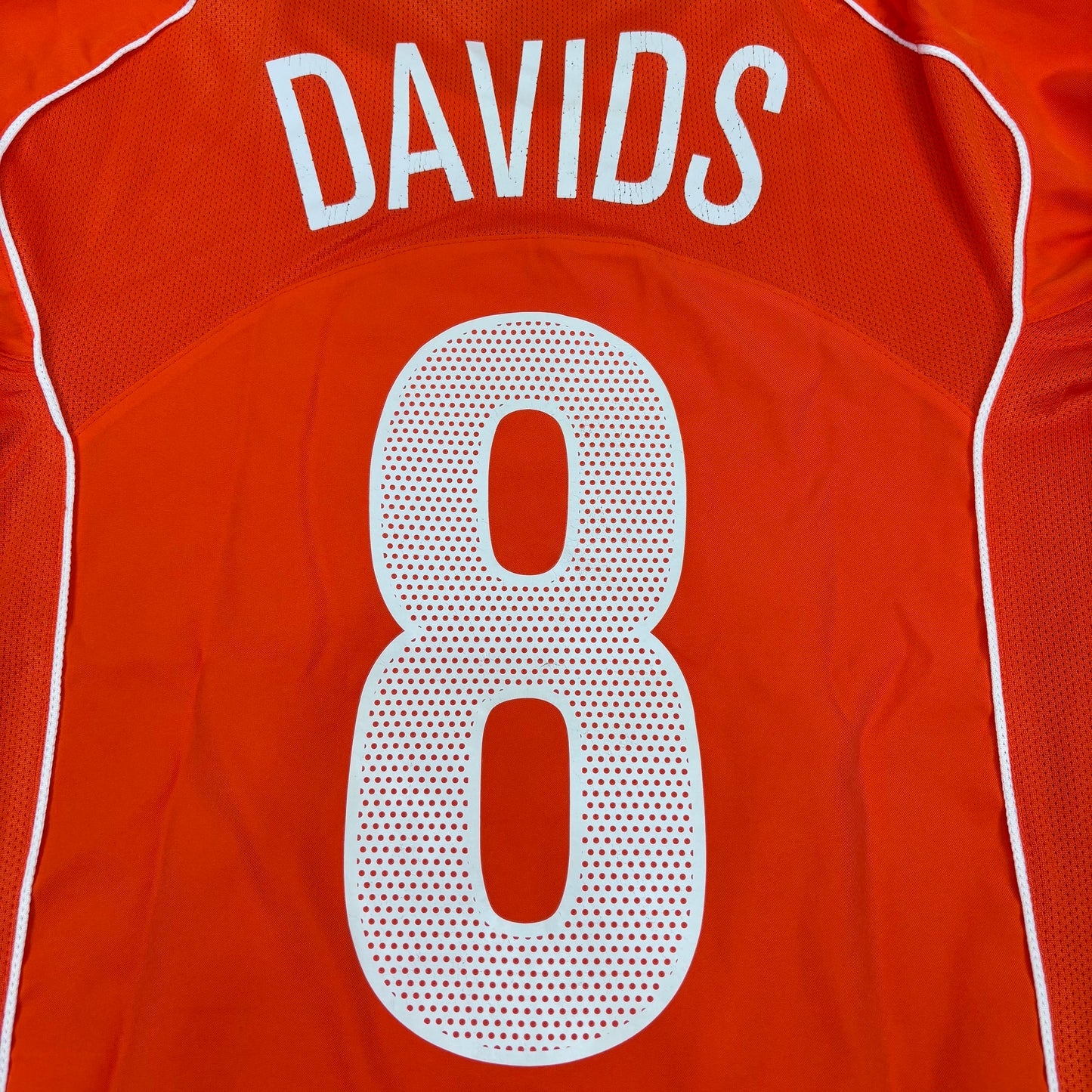 2004/05 Netherlands Home Shirt - Davids - L
