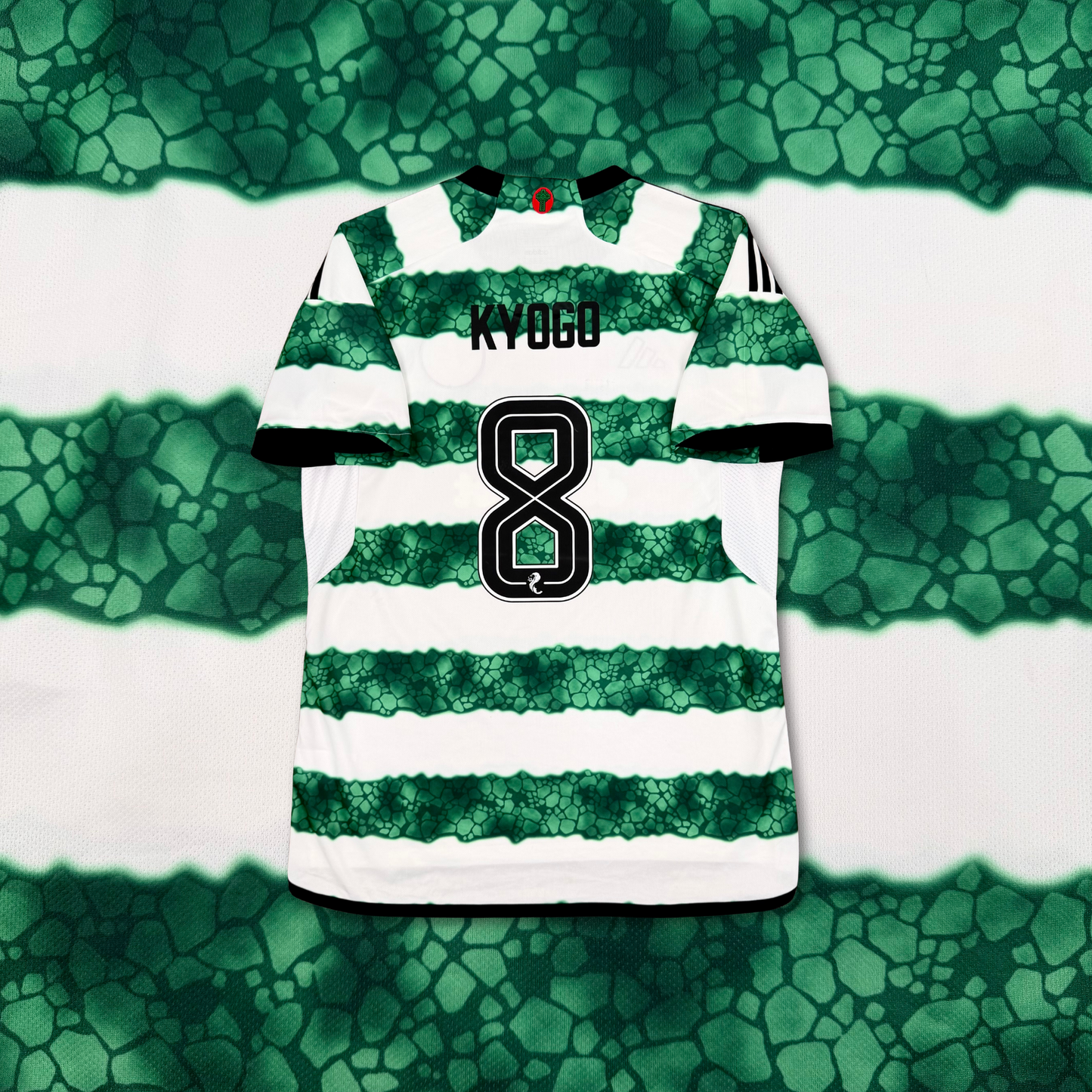 2023/24 Celtic Home Shirt - Kyogo - L