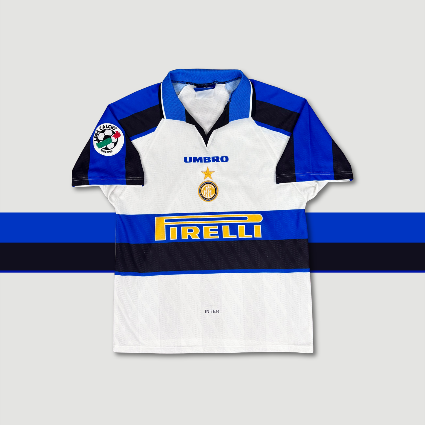 1996/97 Inter Milan Away Shirt - Zamorano - M