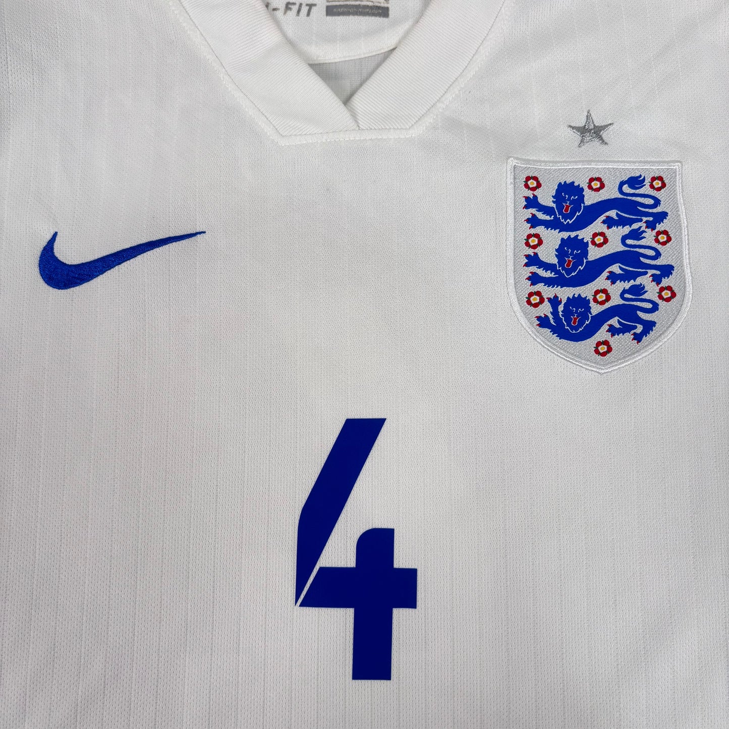 2014/15 England Home Shirt - Gerrard - L