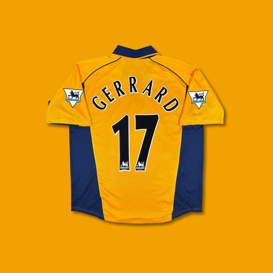 2001/02 Liverpool Third Shirt - Gerrard - L