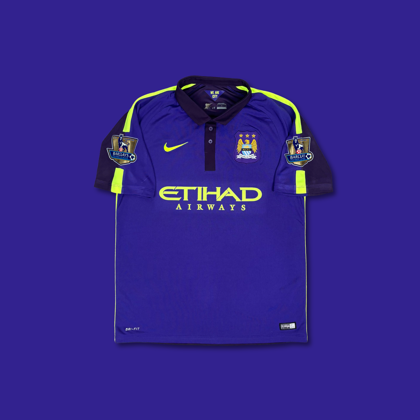 2014/15 Manchester City Third Shirt - Lampard - L