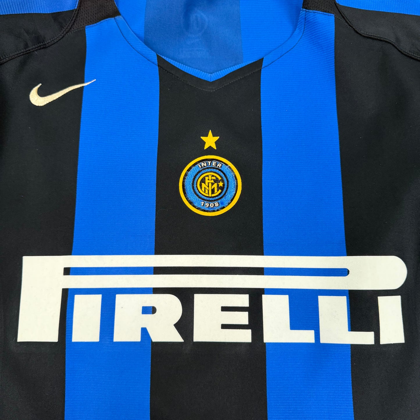 2005/06 Inter Milan Home Shirt - Adriano - L