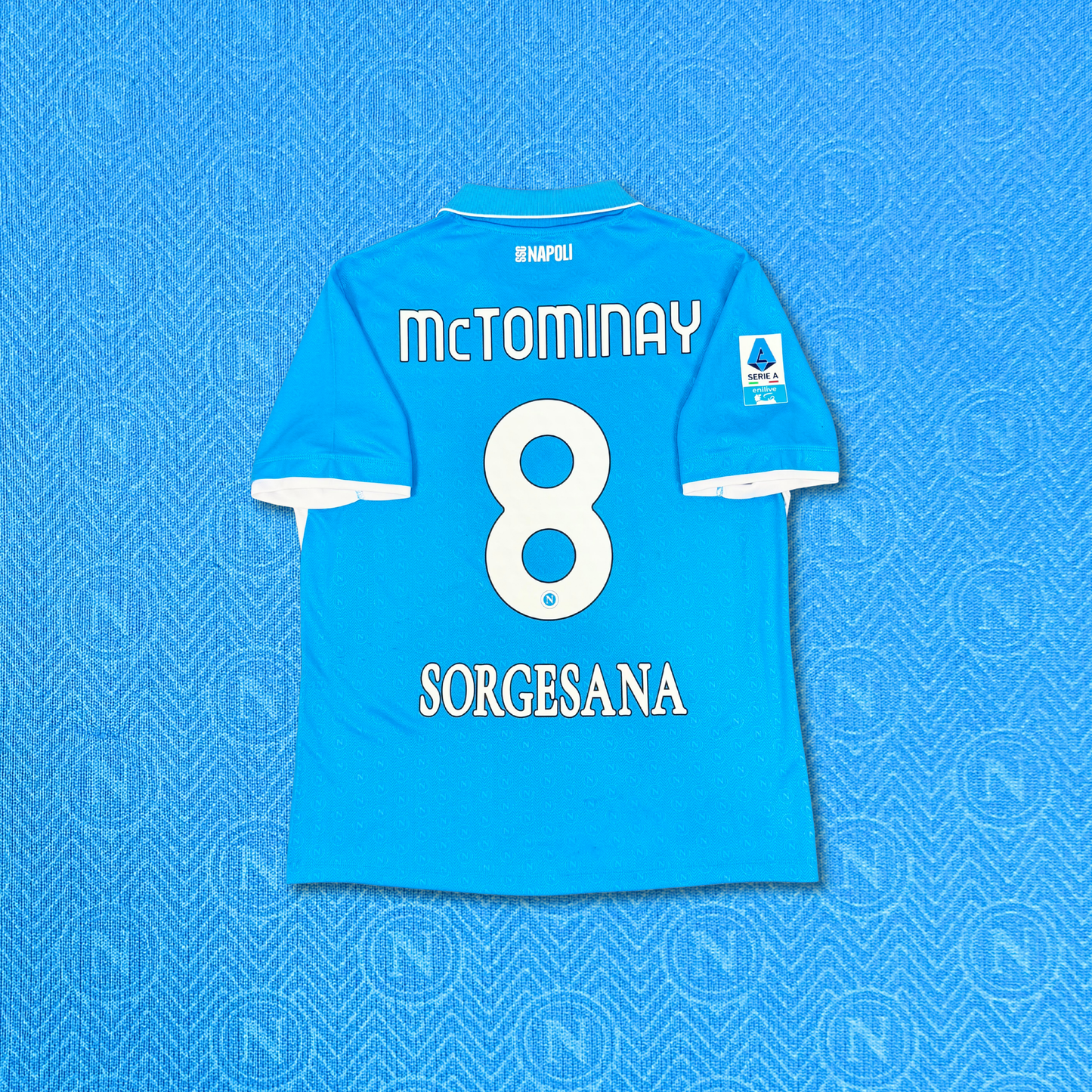 2025/26 SSC Napoli Home Shirt - Mctominay - L