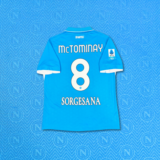 2025/26 SSC Napoli Home Shirt - Mctominay - L