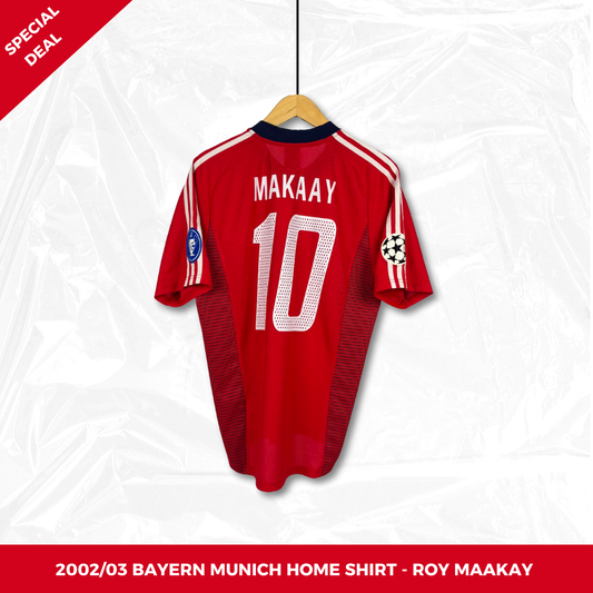 2002/03 Bayern Munich Home Shirt - Maakay