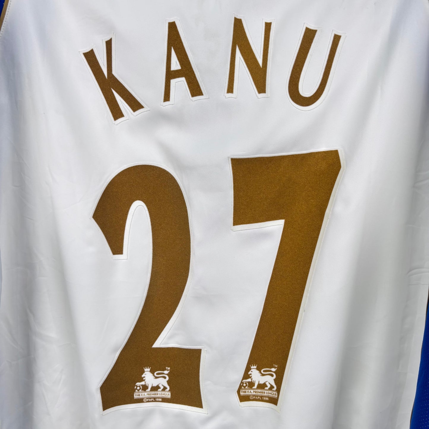 2006/07 Portsmouth Away Shirt - Kanu - XL - New With Tag