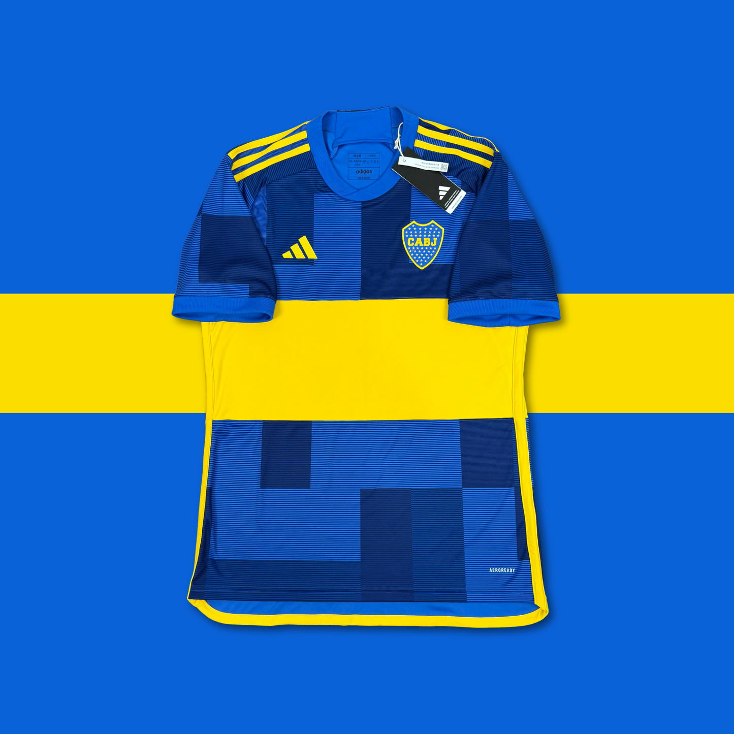 2023/24 Boca Juniors Home Shirt - Anselmino - L