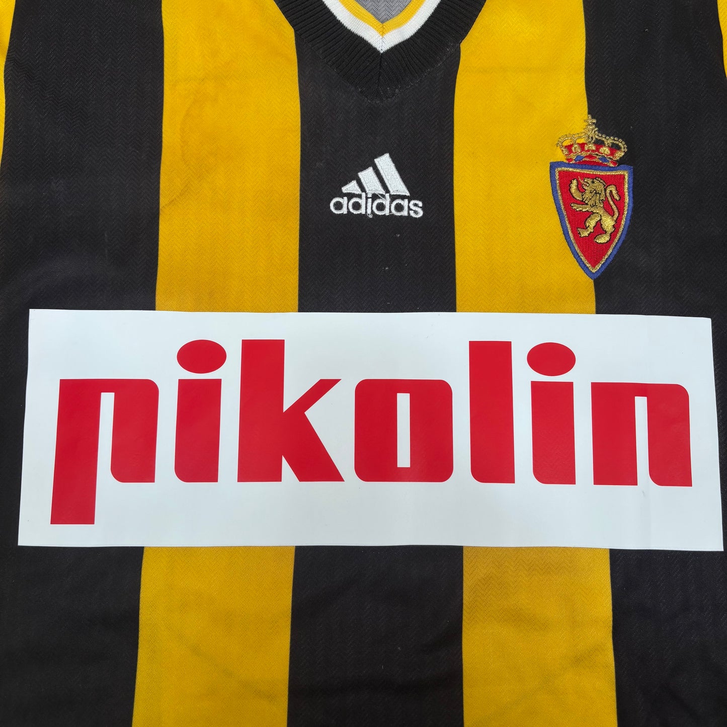 1998/99 Real Zaragoza Home Shirt - Milosevic - M