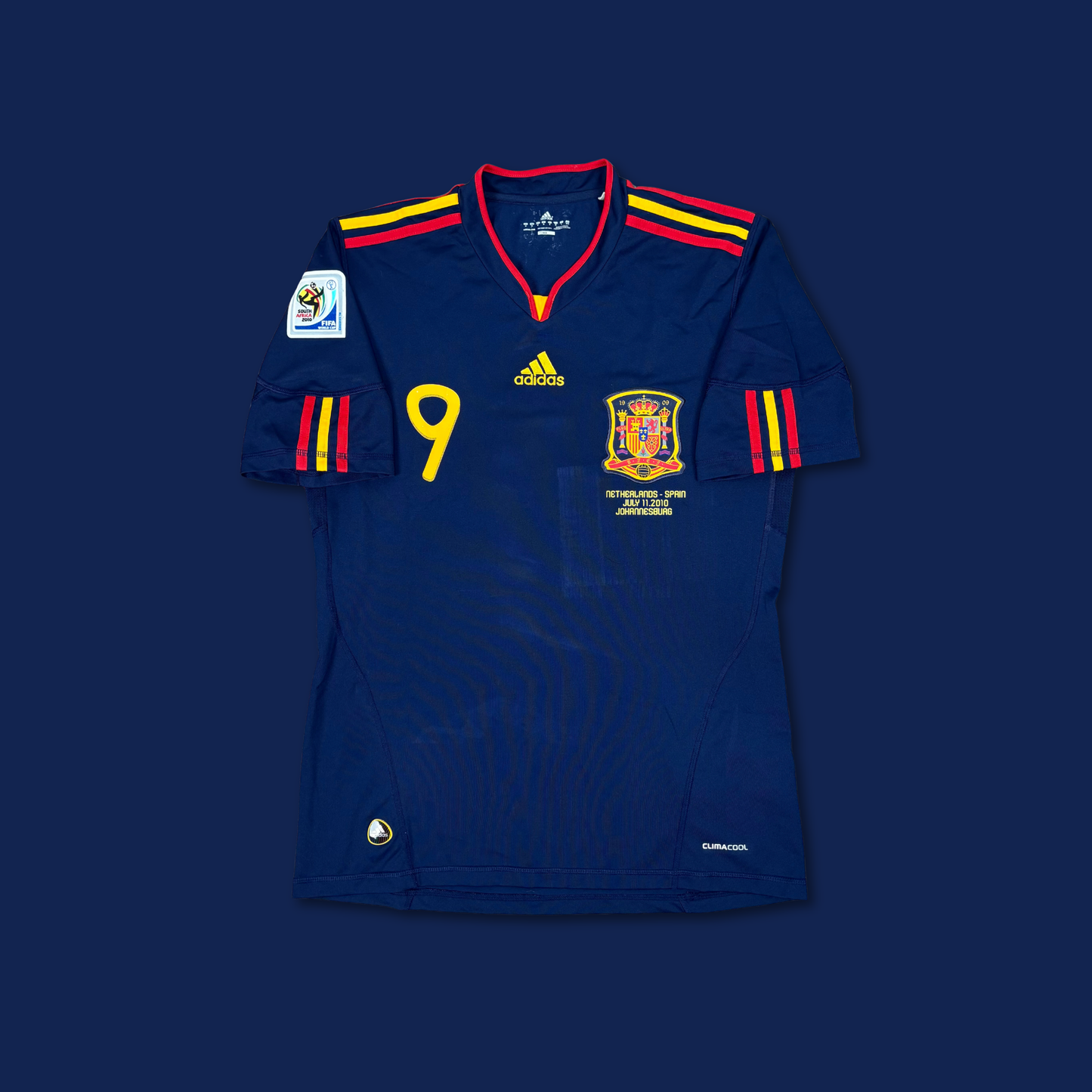 2010/11 Spain Away Shirt - Fernando Torres - M
